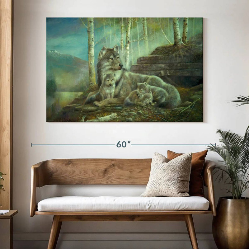 Safe And Sound, 34" H x 51" W