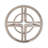 Lanterna Glass Top End Table