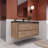 Vickye 47.24'' Single Bathroom Vanity with Plastic Top-1383957806