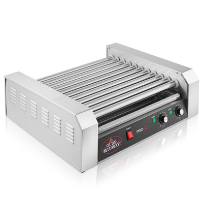 Electric 30 Hot Dog, 11 Roller Grill Cooker
