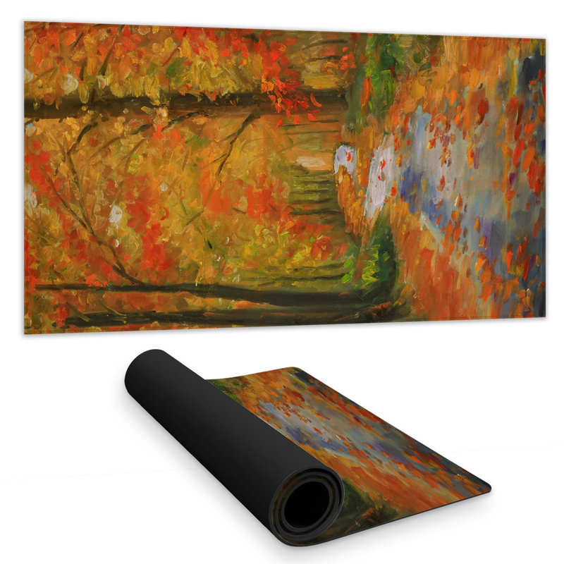 Autumn trail - 15.75"x31.50" Desk mat