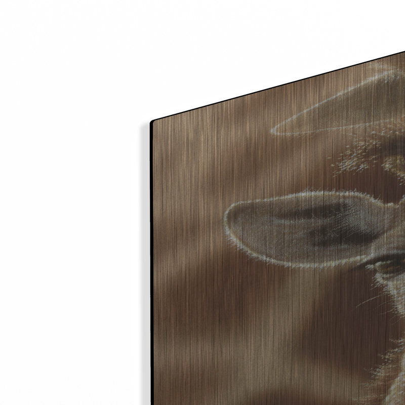 Métal luxueux «New Born» par Collin Bgo, H 36 po x l 24 po