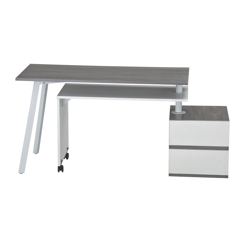 Rotating Multi-Positional Modern Desk