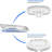2 Pack Silicone Soap Dish With Drain Tray White