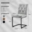 Upholstered Dining Chair with 8.5CM Thick Seat-118194395-117534144
