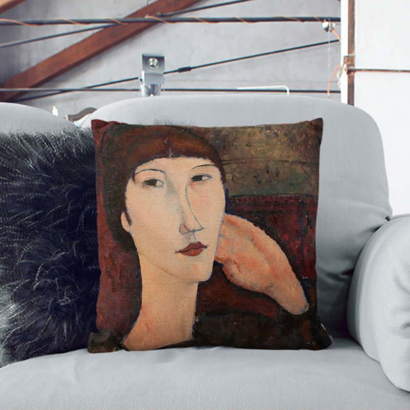 Adrienne Scatter Cushion, 55cm H x 55cm W x 20cm D, White