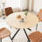 46.5" Wood Round Dining Table-1047603684