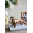 11.5X3.5X6.5" Lifelike Dachshund Figurine With Copper Finish