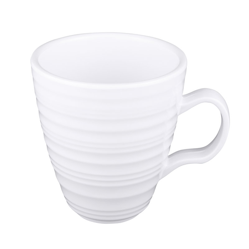 Grande tasse à café mélamine Swirl
