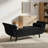 Velvet Upholstered Storage Bench-1372117907