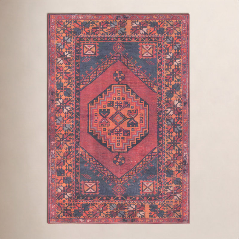 Isthia Oriental Indoor Rug, Rectangle 7'6" x 9'6"