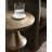 Zavalia Modern Sculptural Round Side Table