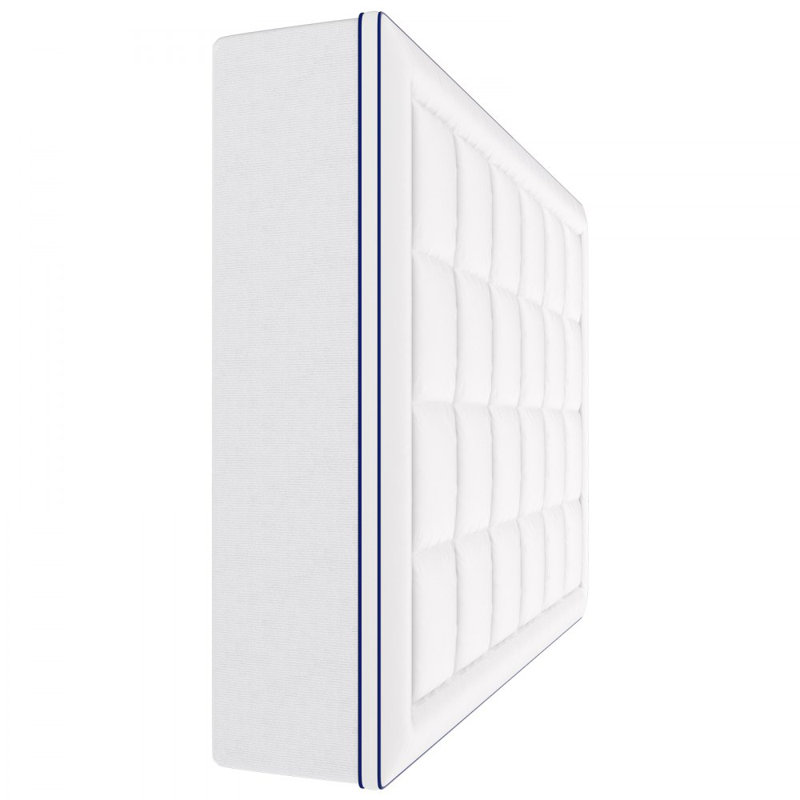 Mattress Topper Premium Memory Foam Fiber Fill, 4", Queen
