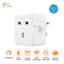 WiFi Smart Plug, UK BS Plug, With Energy Monitoring, APP & Voice Control