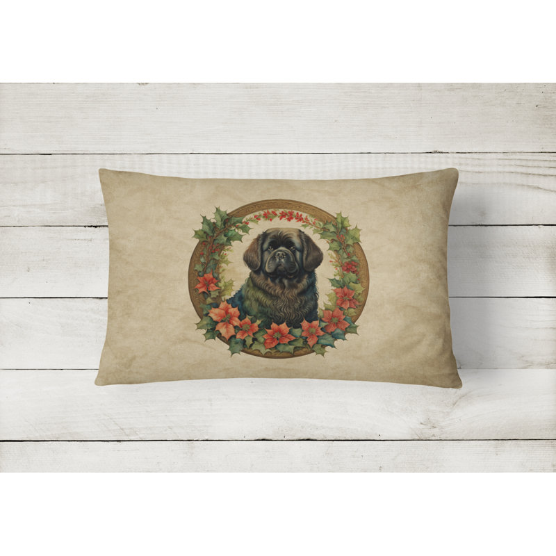 Coussin Terre-Neuve, 12 po x 16 po, Rectangulaire