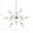 Orrhaen 12-Light Chandelier with Oversized Globe Bulbs-1815012818