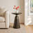 Antoni Aluminum Pedestal End Table