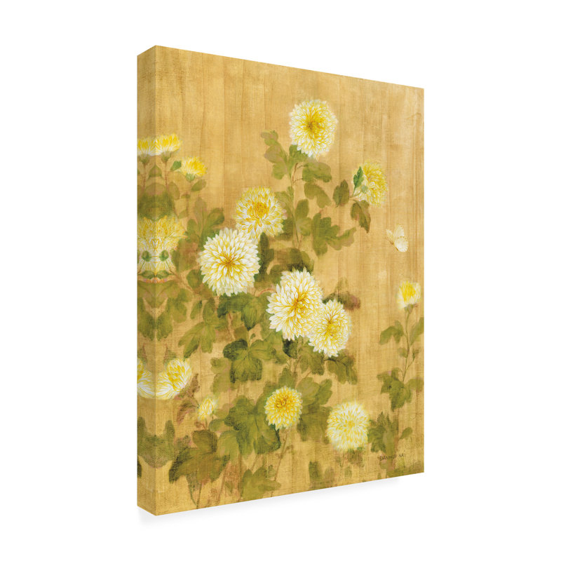  Art mural Danhui Nai Chrysanthemums II, H 19 po x l 14 po