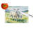 Springtime Lambs Glass Cutting Board
