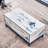 Classic solid wood TV stand coffee table