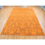 Tapis orange en laine nouvel âge unique 9 pi 1 po x 12 pi 3 po Jamesley