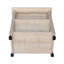 Manatuto Solid Wood Kitchen Cart