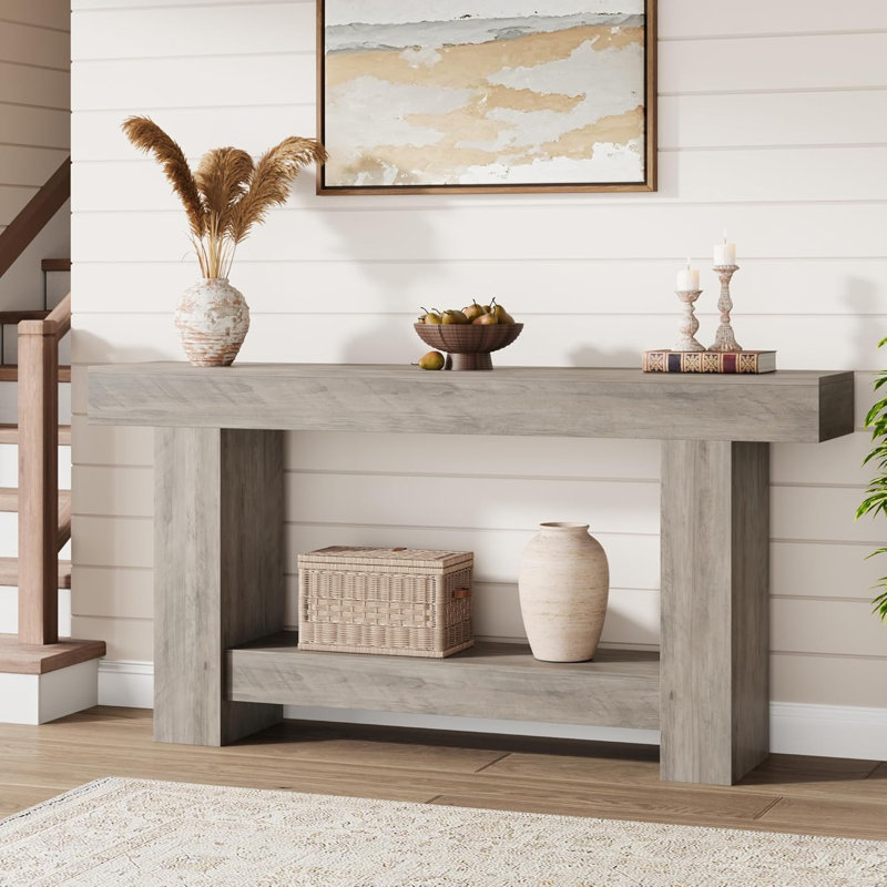 160cm Console Table, Grey