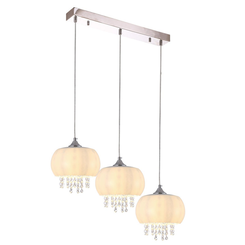 Mercer41 Pendant Lamp 3XE14 Led Chrome