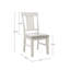 Chaise d'appoint en bois massif pour 2 personnes, siège rembourré pour un confort imbattable, 2 chaises de 300 lb, structure et siège, capacité maximale-2009042042-2009042040
