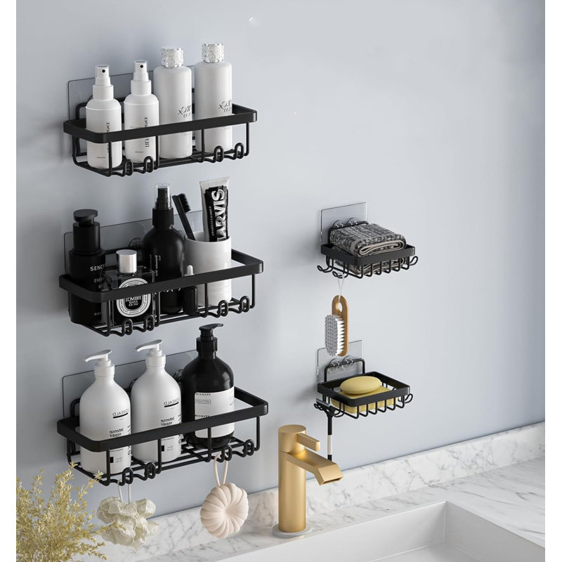 Metal Bathroom Shelves