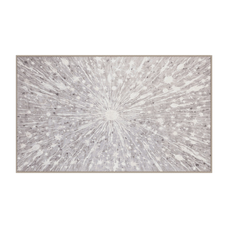 Machine Washable Beige Area Rug, Rectangle 2' x 3'
