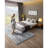 Indoor Plush Area Rugs, 6 x 9 ft Soft Plush Carpet, Furry Shag Area Rugs for Living Room, Bedroom, Modern Home Decor Aesthetic Long-Pile Rug, Non-Shedding, Slip-Resistant, Tie-Dye Light Gray