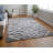 Caide Bohemian & Eclectic Diamond Polyester Area Rug-1674972458