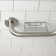 Kingston Brass Meridian 10-Inch x 12-Inch Angled Grab Bar with Soap Holder