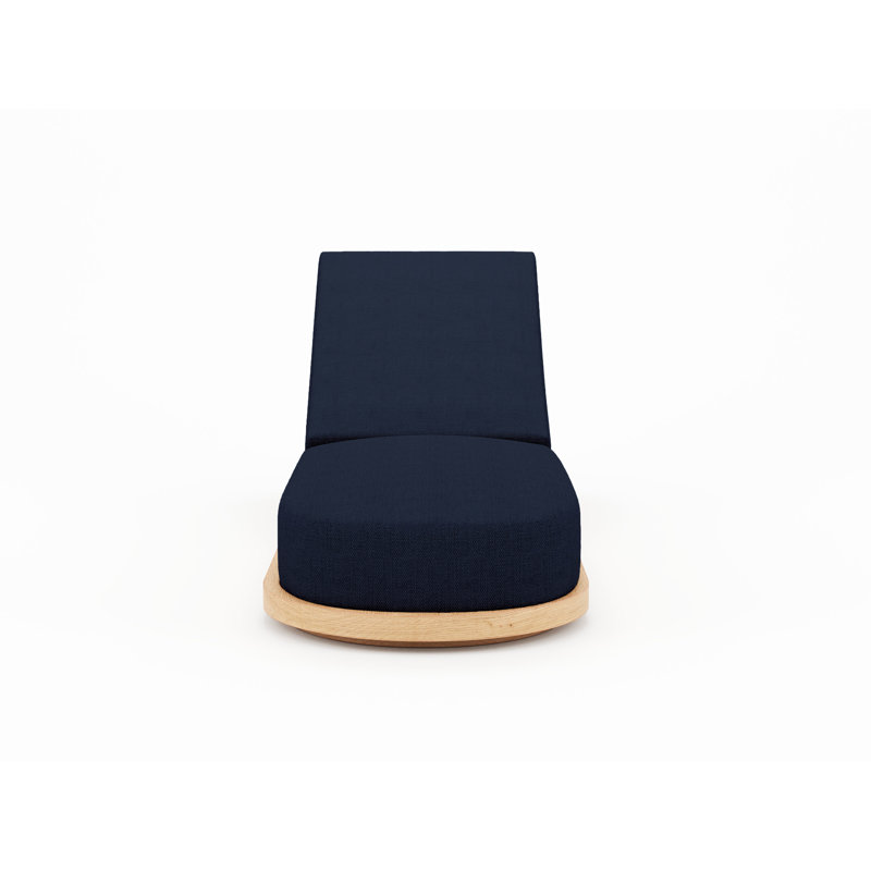 Muse Chaise Lounge, Blue