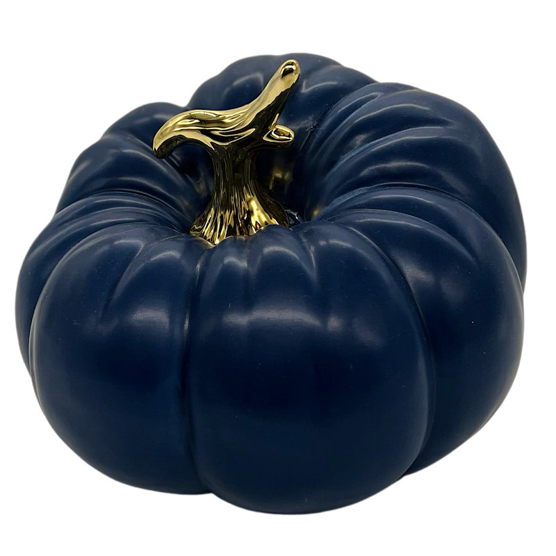 Crème citrouille, Bleu marine
