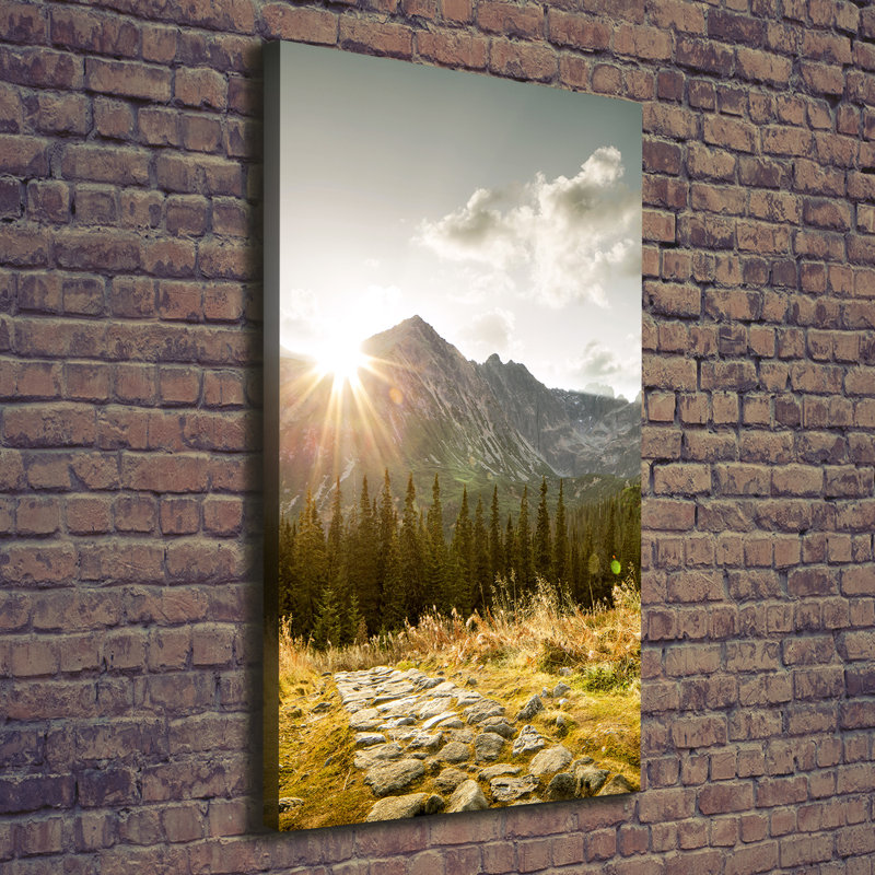 Sunset Tatra Mountains - Wrapped Canvas Print