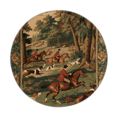 Tapis d'intérieur et d'extérieur brun français