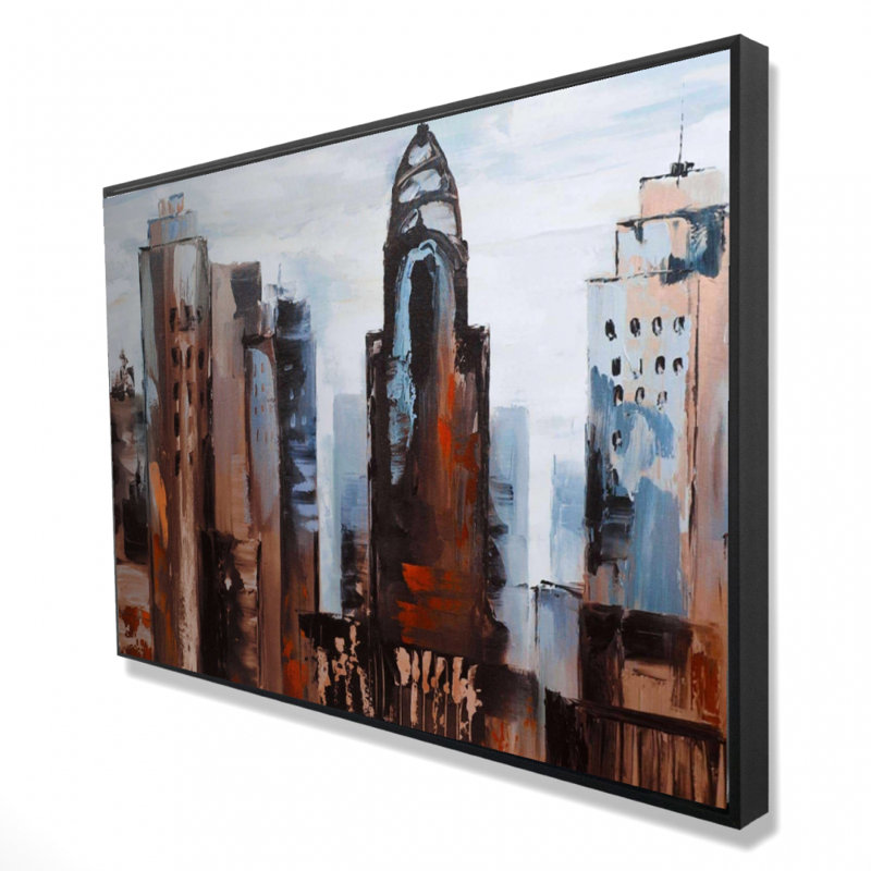 Sullen Day In The City, reproduction sur toile