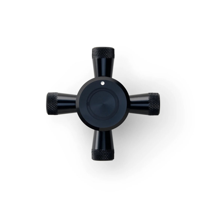 Aga Elise 48 9-Knob Pack, Black Anodized Alumnium
