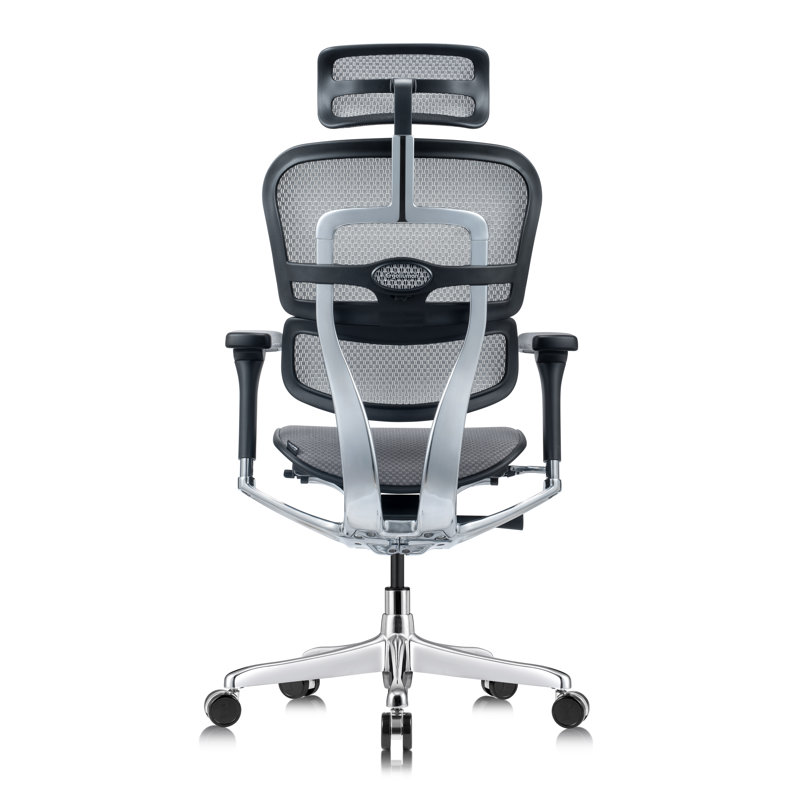 Tempur-Pedic Ergohuman GEN2 Hi Back Ergonomic Office Chair with Tempur-Pedic Seat, Synchro-Tilt, Adjustable Headrest, Arm Height Adjustment
