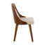 Chaises d'appoint rembourrées avec pieds en bois courbé Aurika-90576993-90576994