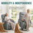 Power Lift Recliner Chair For Elderly With Heated Vibration Massage, Electric Lift Chair With Assist Function, Cup Holders, Side Pockets, Remote Control Reclining Chair For Living Room