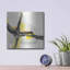 Ivy Bronx «Creamy Yellow I» par Chris Paschke, art mural en métal-903630315