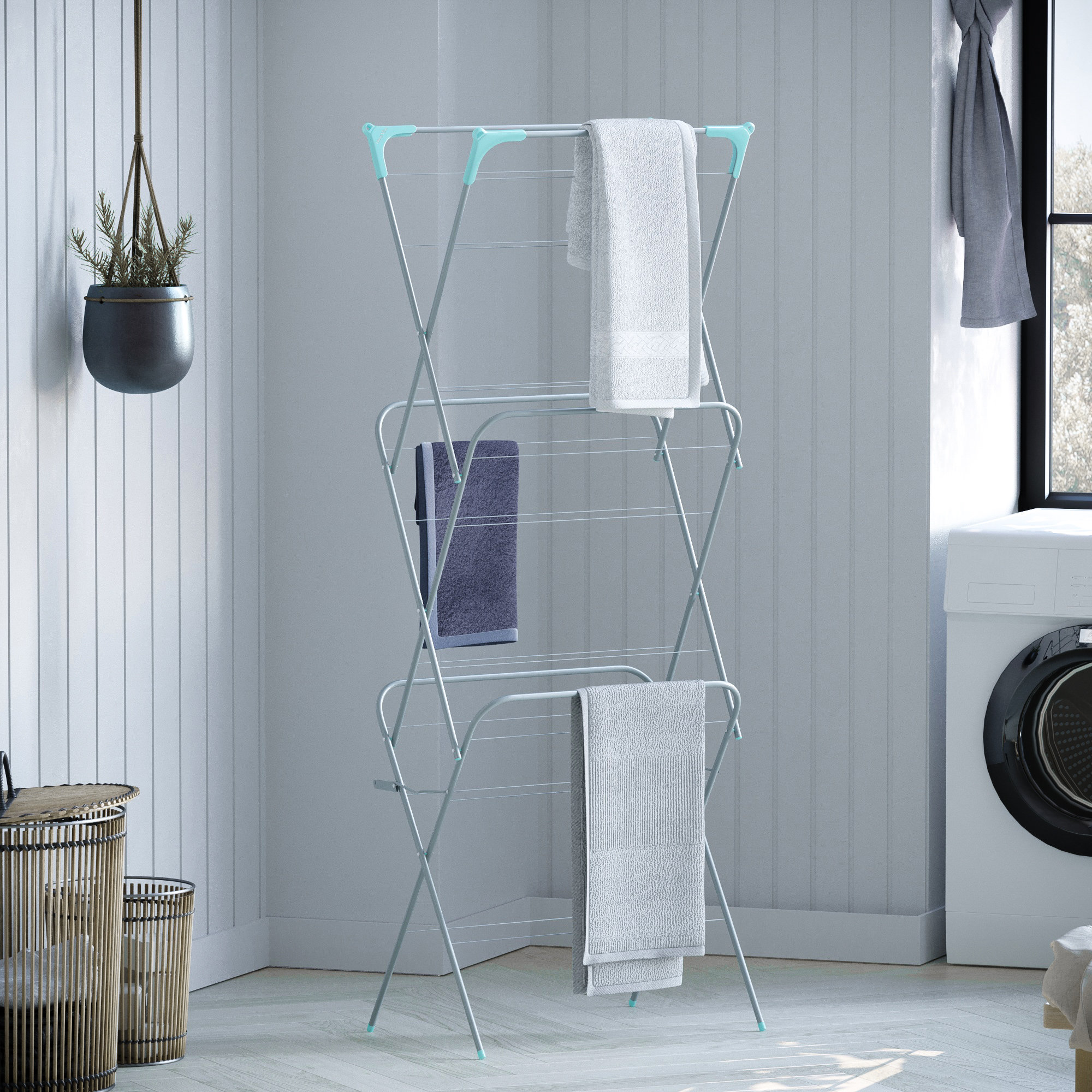 Symple Stuff Folding Drying Rack & Reviews | Wayfair.co.uk