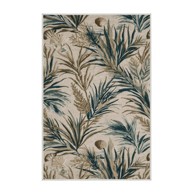  Tapis lavable Coastal Garden