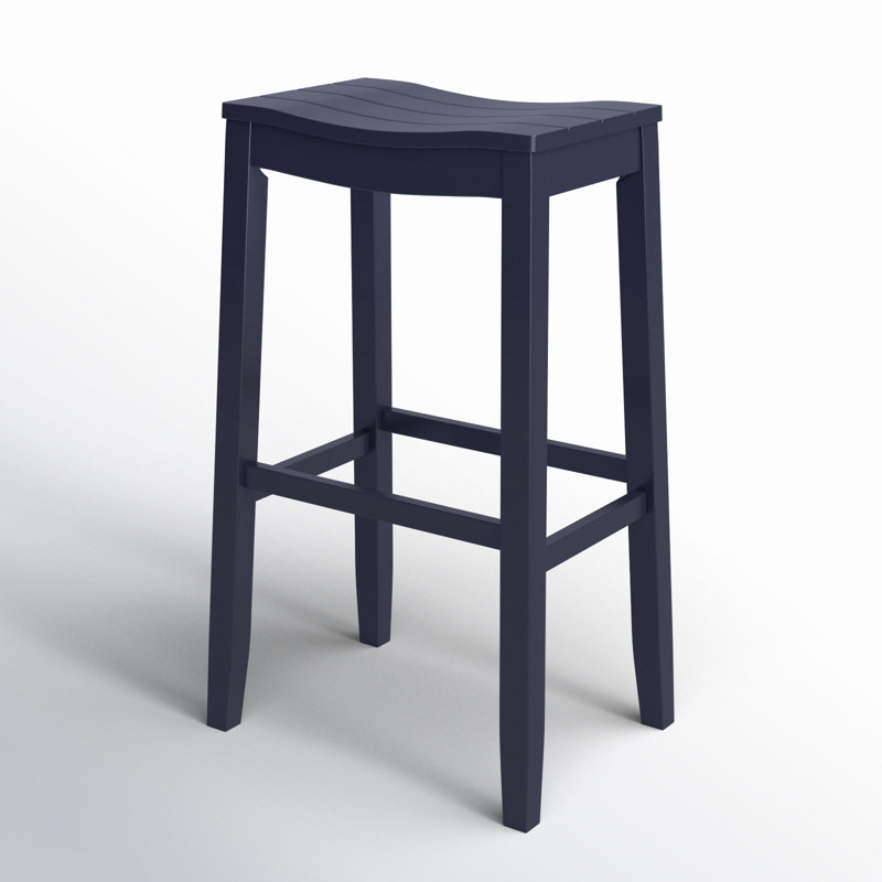 Katwa Counter Stool, Blue, Bar Stool (30" Seat Height)