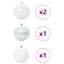Christmas Bauble Set 4 pcs XXL-171283131