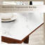 Table de bout Slim Farmhouse - Table de chevet brun rustique avec rangement pour petits espaces