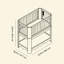 Casablanca 3-in-1 Convertible Bassinet-520051477